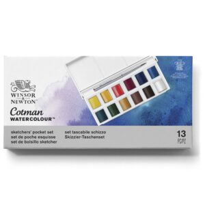 WN-COTMAN-WATERCOLOUR-12HP-SKETCHERS-POCKET-SET