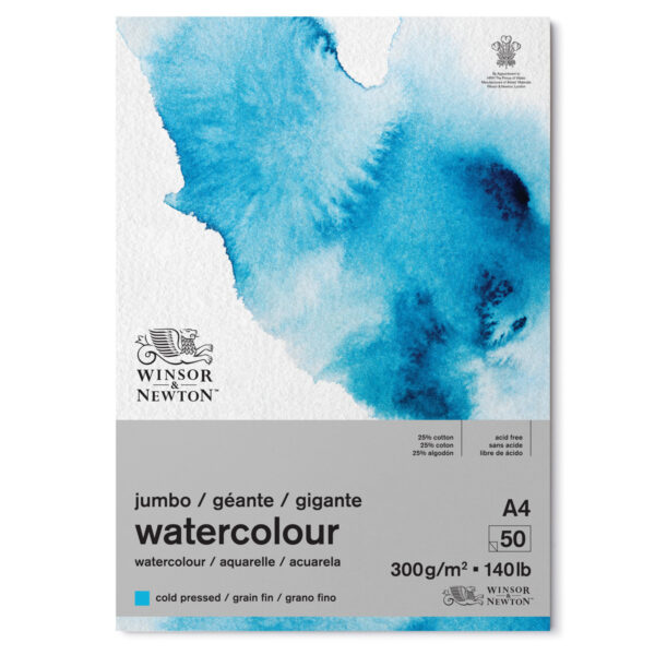 WN-WATERCOLOUR-JUMBOPAD-COLD-300-A4