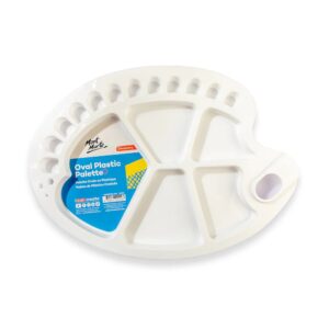 Mont-Marte-Oval-Plastic-Palette